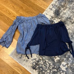 2 off the shoulder tops